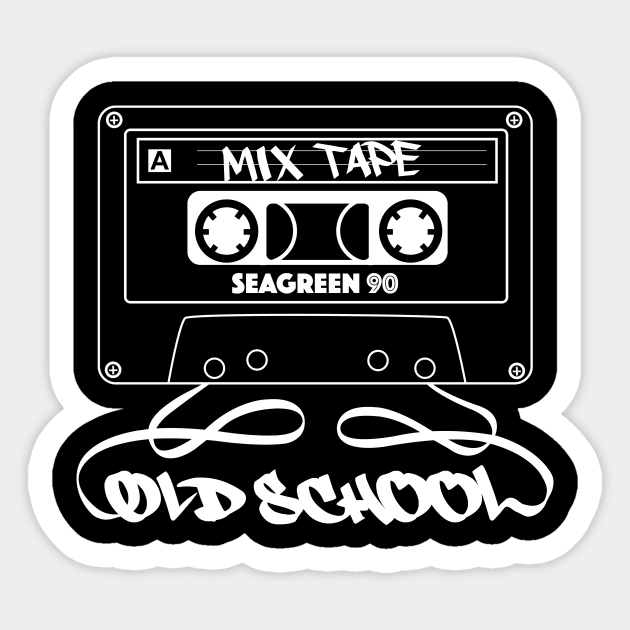 Old School Sticker by SeaGreen